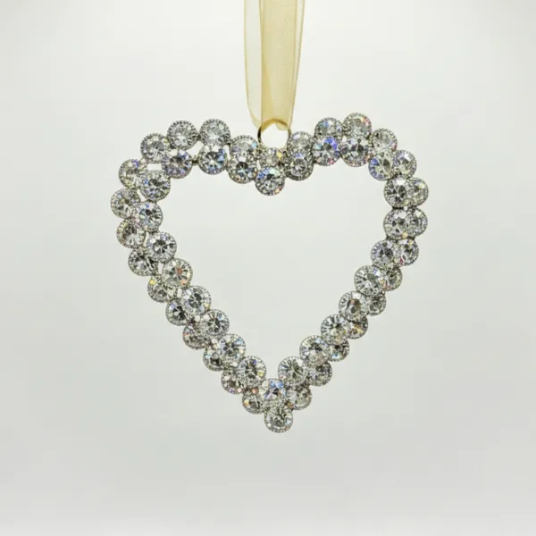Silver_Eternal_Bond_International_Luxury_Handcrafted_Crystal_Heart_Hanging_Charm(Set_Of_2)_Best_For_Luxury_Gifting,_Premium_Car_Interior,_And_Designer_Wall_Decor_Charms_
