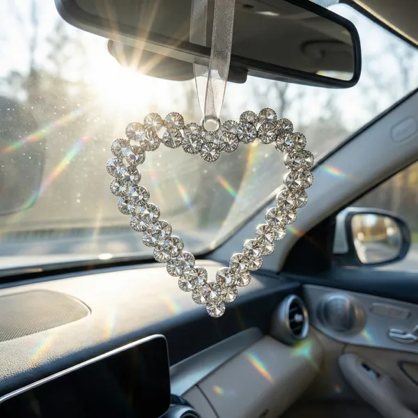 Silver_Eternal_Bond_International_Luxury_Handcrafted_Crystal_Heart_Hanging_Charm(Set_Of_2)_Best_For_Luxury_Gifting,_Premium_Car_Interior,_And_Designer_Wall_Decor_Charms_