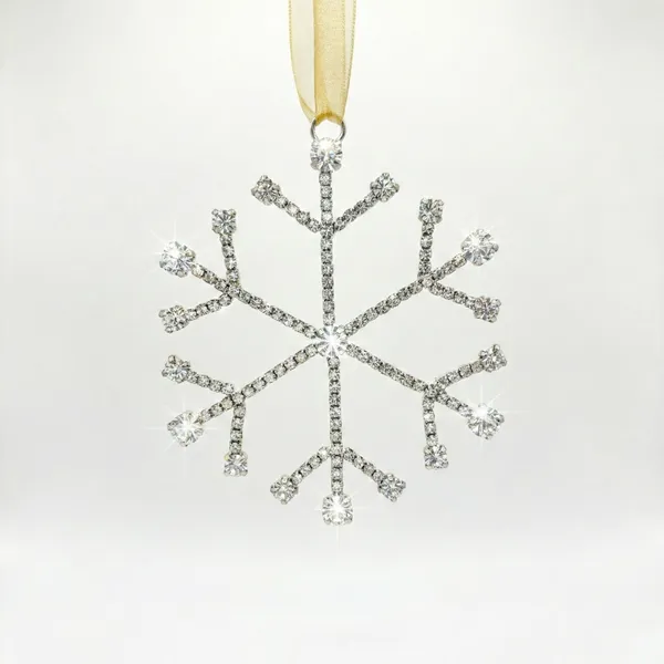 Silver_Celestial_Frost_Luxury_Handcrafted_Diamond_Cut_Crystal_(Set_Of_4)Hanging_Charm_Ornate_Gold_And_Clear_Decor_For_Car,_Mirror_And_Festive_Backdrops_
