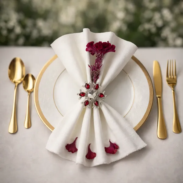 Silver_And_Red_Luxury_Handmade_Snowflake_Napkin_Rings,_(Set_Of_4)_Ruby_Red_And_Crystal_Studded_Premium_Table_Decor_For_Weddings,_Festivals,_Christmas_And_Fine_Dining