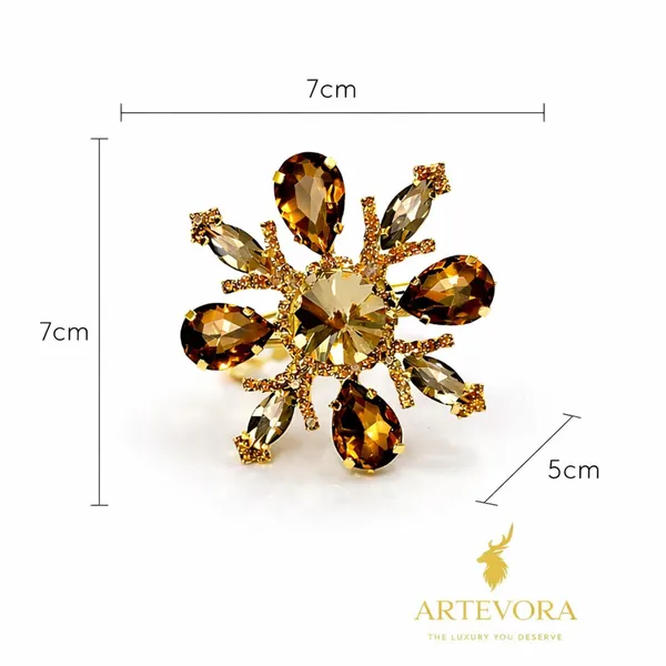 Gold_Handmade_Luxury_Crystal_Snowflake_Napkin_Rings_Set_Of_4_Premium_Jeweled_Serviette_Holders_For_Wedding,_Diwali,_Christmas,_Fine_Dining_And_Gift_Champagne_Gold_Floral