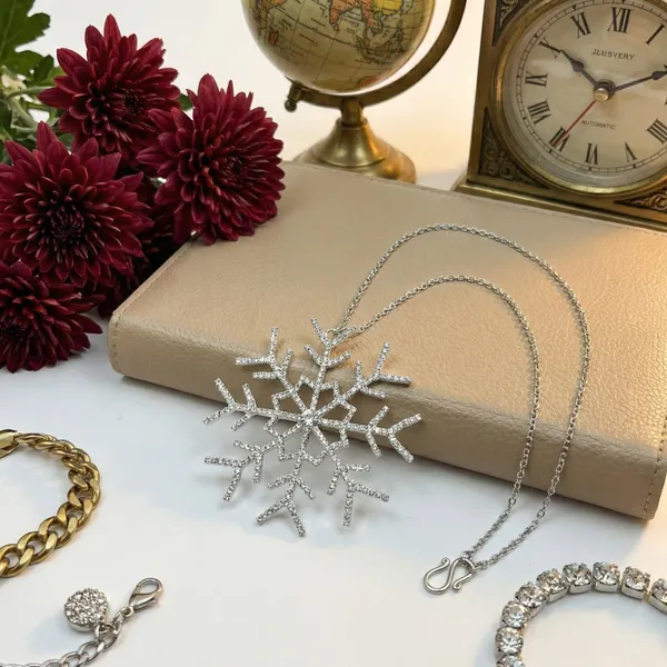 Silver_Stellar_Frost__(Set_Of_2)_Luxury_Handcrafted_Crystal_Snowflake_Charm_For_Gifting,_Car_Mirror,_And_Wall_Dacor
