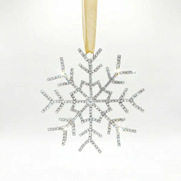 Silver_Stellar_Frost__(Set_Of_2)_Luxury_Handcrafted_Crystal_Snowflake_Charm_For_Gifting,_Car_Mirror,_And_Wall_Dacor
