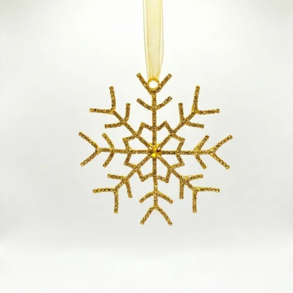 Gold_Gilded_Frost_International_Luxury_Handcrafted(Set_Of_2)_Gold_Crystal_Snowflake_Charm_Elite_Car_And_Home_Decor_Statement_