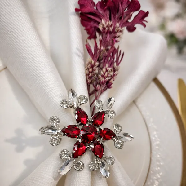 Silver_And_Red_Luxury_Handmade_Red_And_Crystal_Napkin_Rings_(Set_Of_4)_Premium_Artisan_Crafted_Floral_Jewel_Napkin_Holder