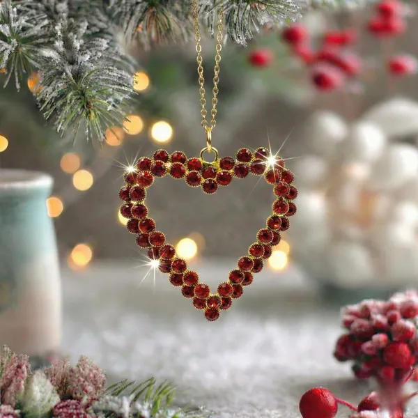 Gold_And_Red_Eternal_Ember_(Set_Of_2)_Luxury_Handcrafted_Crystal_Heart_Hanging_Charm_Best_For_Gifting_And_Car_And_Wall_Decor_Charmes
