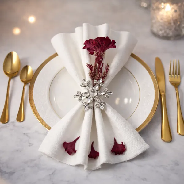 Silver_Luxury_Handmade_Sparkling_Crystal_Star_Napkin_Rings,_(Set_Of_4)_Premium_Silver_Finish_Snowflake_Holders_For_Weddings,_Diwali,_Party_Decor_And_Giftingarctic_Starbust_Silver