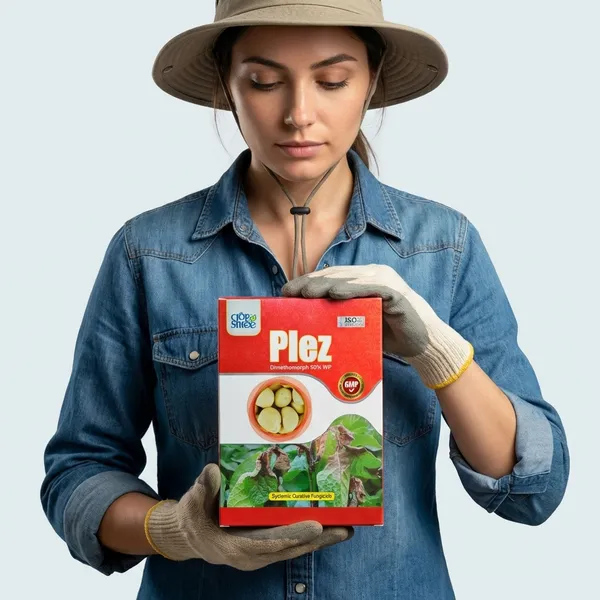 Plez_Dimethomorph_50%_Wp_-_Systemic_Curative_Fungicide_For_Plant_Protection