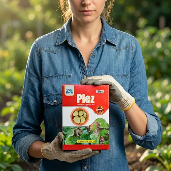 Plez_Dimethomorph_50%_Wp_-_Systemic_Curative_Fungicide_For_Plant_Protection