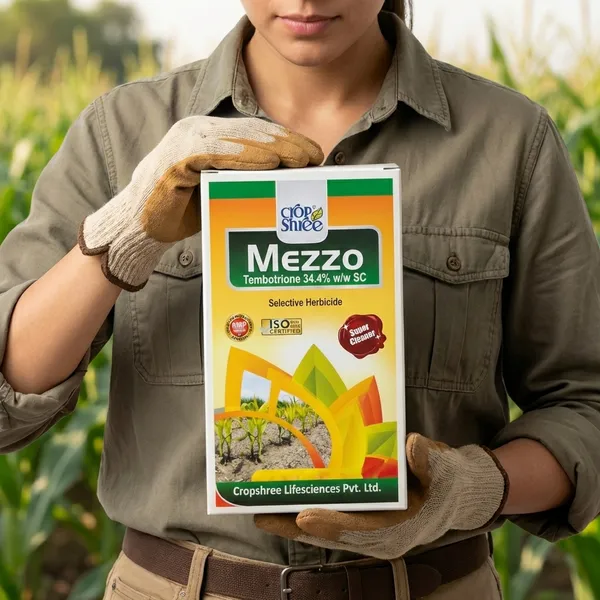 Mezzora_Tembotrione_34.4%_Sc_Selective_Herbicide_For_Crop_Protection