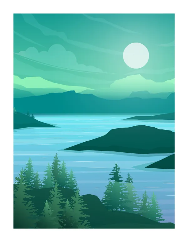 Serene_Lake_Landscape_Wall_Art_Print_-_Teal_Mountain_Scenery_Poster