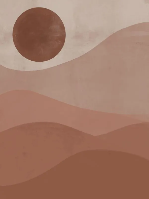 Abstract_Desert_Sunset_Wall_Art_Print
