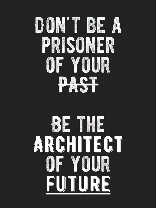 Motivational_Wall_Art_Print_-_Don'T_Be_A_Prisoner_Of_Your_Past,_Be_The_Architect_Of_Your_Future