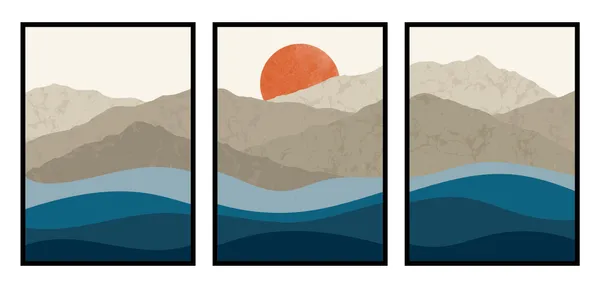 Abstract_Mountain_Landscape_Wall_Art_Set_Of_3_Framed_Prints