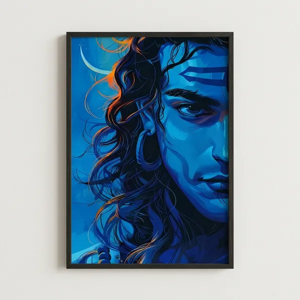 Blue_Portrait_Art_Print_-_Contemporary_Digital_Illustration_With_Flowing_Hair_Design
