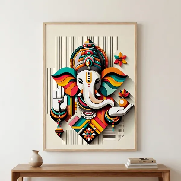 Modern_Colorful_Lord_Ganesha_Wall_Art_Poster