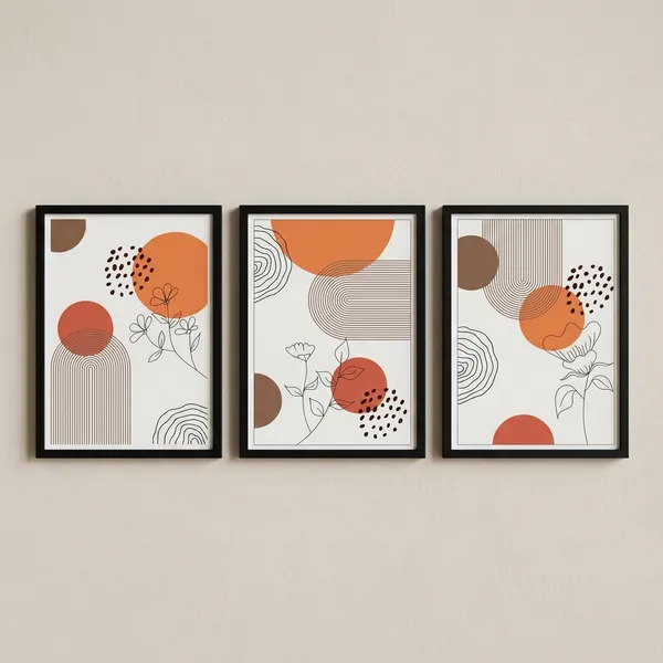 Set_Of_3_Abstract_Floral_Wall_Art_Prints