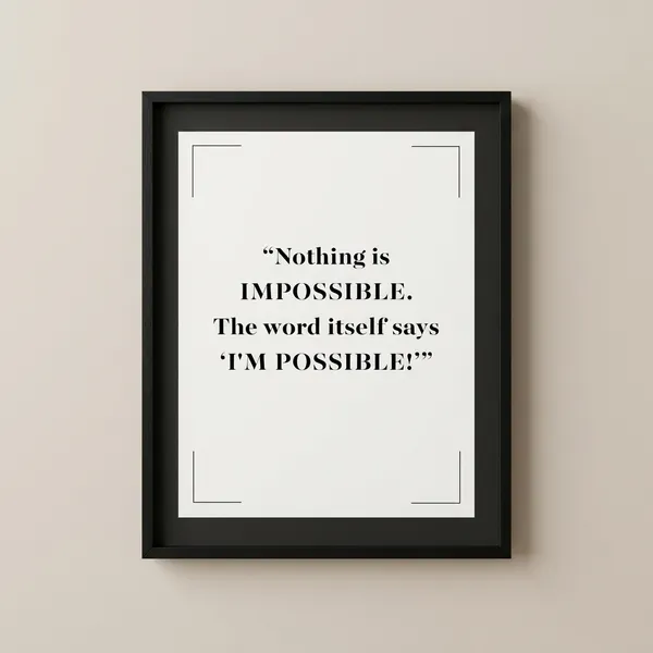 Motivational_Quote_Wall_Poster_-_'Nothing_Is_Impossible'_Inspirational_Print
