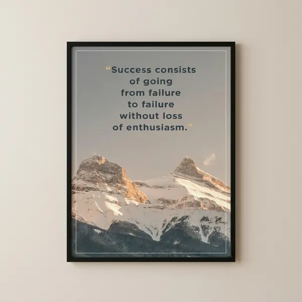 Success_Motivational_Quote_Wall_Art_Print_-_Mountain_Landscape_Inspirational_Poster