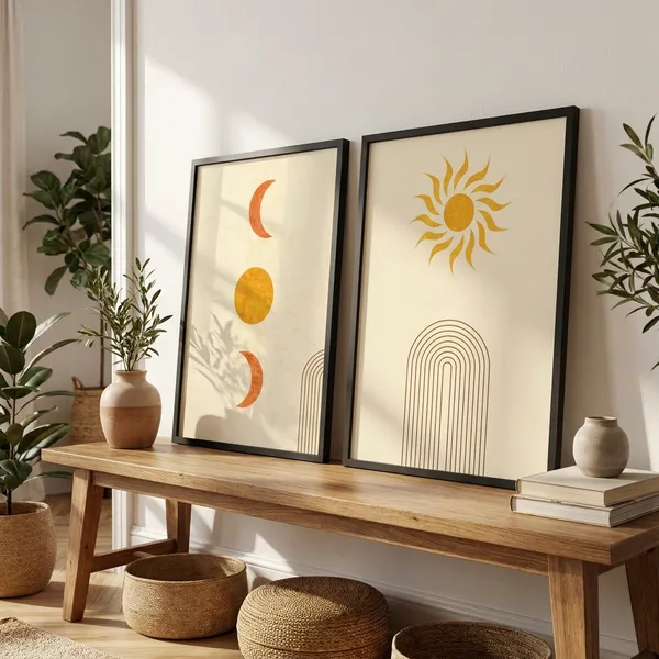 Boho_Moon_And_Sun_Wall_Art_Prints_Set_Of_2