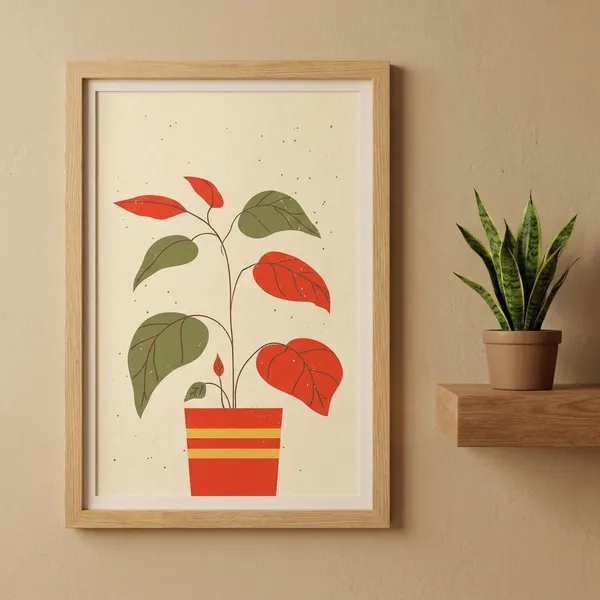 Set_Of_4_Decorative_Plant_Poster_Prints_For_Home_And_Office_Decor