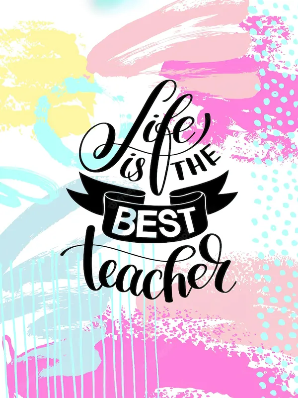 Life_Is_The_Best_Teacher_Motivational_Wall_Art_Print_With_Colorful_Abstract_Background