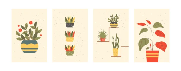 Set_Of_4_Decorative_Plant_Poster_Prints_For_Home_And_Office_Decor