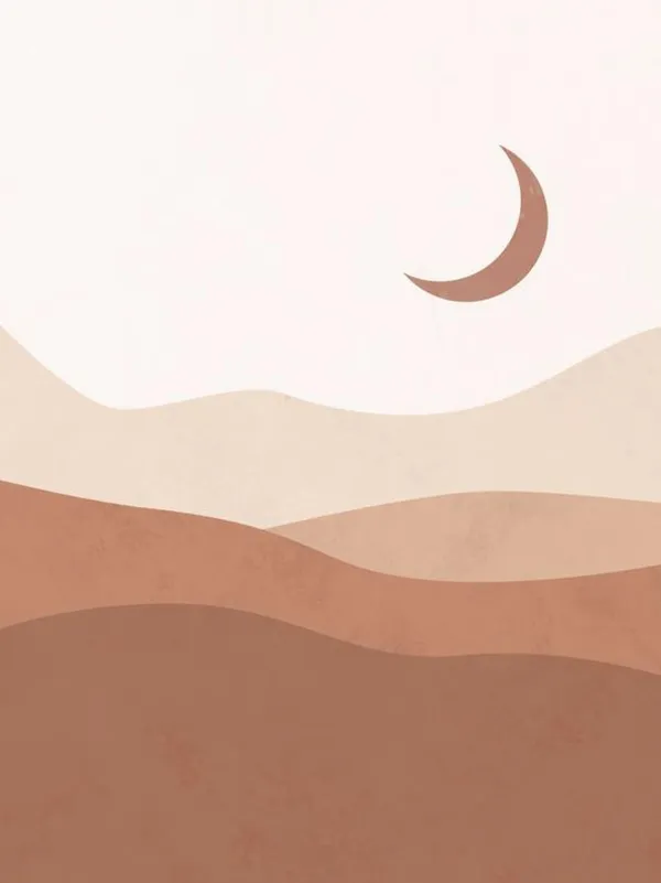 Minimalist_Desert_Landscape_Wall_Art_Print_-_Boho_Moon_And_Sand_Dunes_Poster