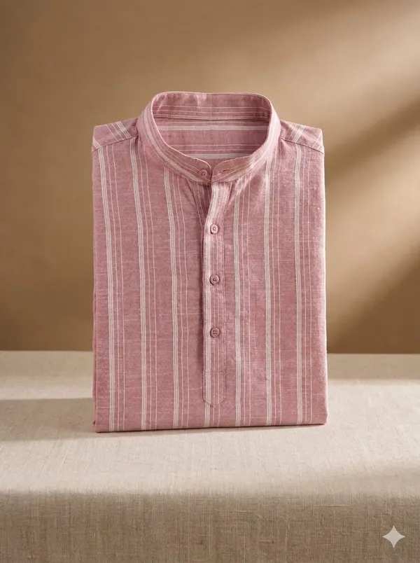Elegant_Soft_Cotton_Blend_Kurta_For_Men_
