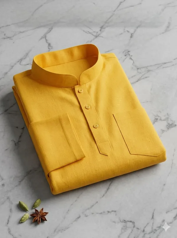 Yellow_Magic_Cotton_Blend_Kurta_For_Men