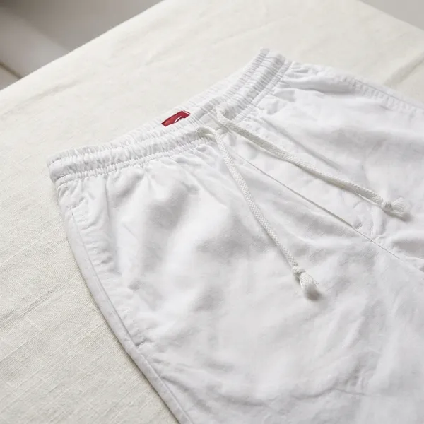 White_Cotton_Lower_Style_Pajama_For_Men
