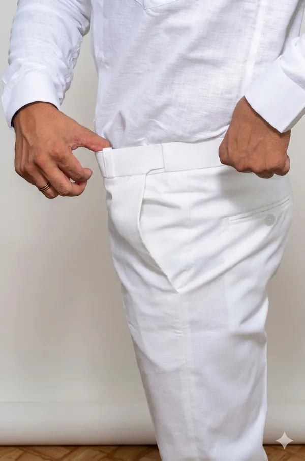 White_Pure_Cotton_Linen_Pant_For_Men