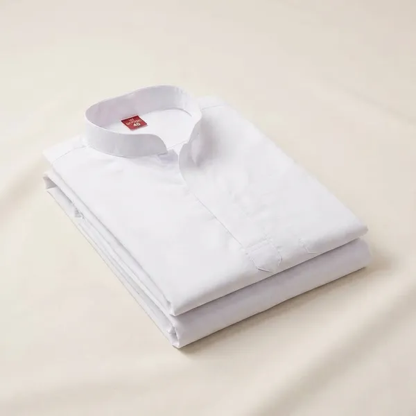 White_Cotton_Kurta_Pajama_Set_For_Men