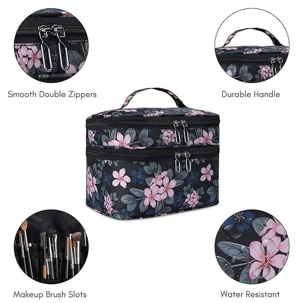 Black_Nylon_Makeup_Organizer_Pouch_For_Organizing_Makeup_And_Toiletries