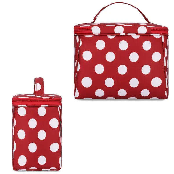 Red_Polyester_Cosmetic_Bag_For_Storing_Cosmetics_And_Toiletries