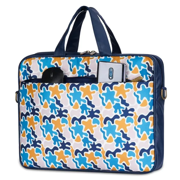 Blue_Nylon_Laptop_Messenger_Bag_For_Carrying_Laptop_And_Documents