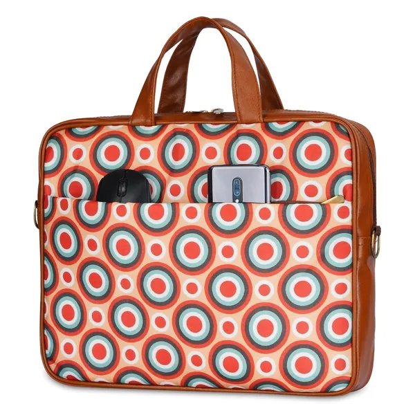 Brown_Nylon_Laptop_Messenger_Bag_For_Carrying_Laptop_And_Documents