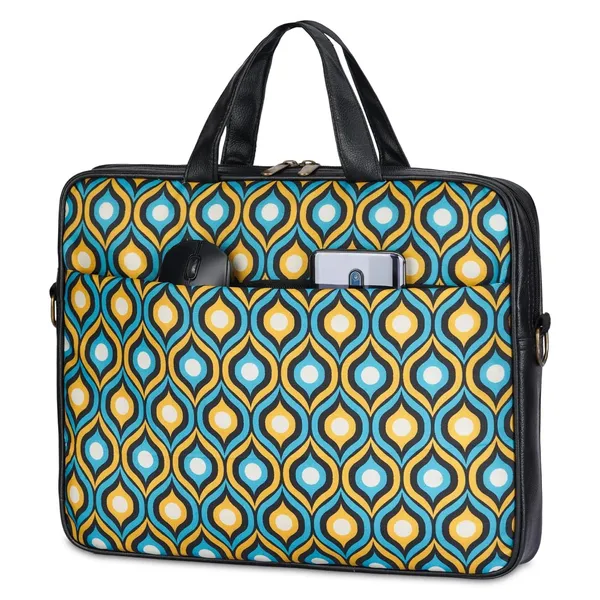 Green_Nylon_Laptop_Messenger_Bag_For_Carrying_Laptop_And_Documents