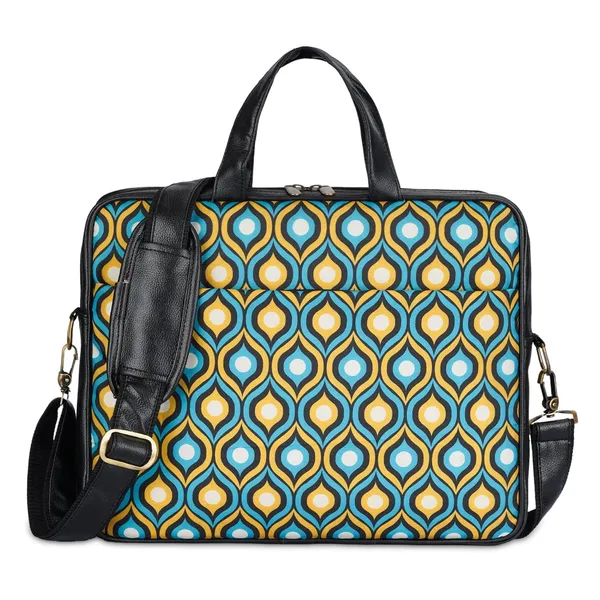 Green_Nylon_Laptop_Messenger_Bag_For_Carrying_Laptop_And_Documents