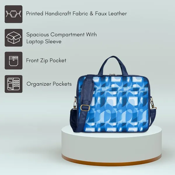 Blue_Nylon_Laptop_Messenger_Bag_For_Carrying_Laptop_And_Documents