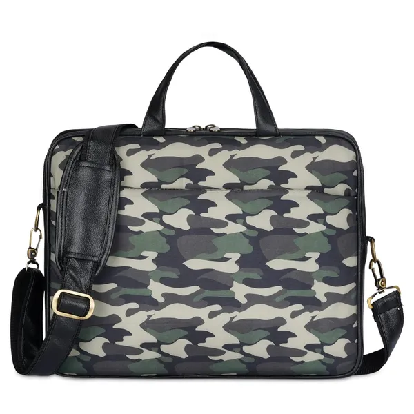 Black_Nylon_Laptop_Messenger_Bag_For_Carrying_Laptop_And_Documents