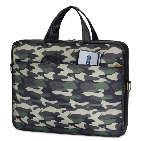 Black_Nylon_Laptop_Messenger_Bag_For_Carrying_Laptop_And_Documents