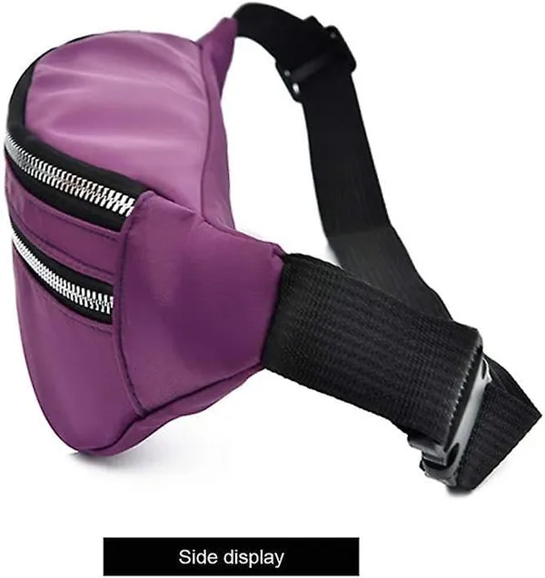 Purple_Polyester_Waist_Bag_For_Carrying_Daily_Essentials