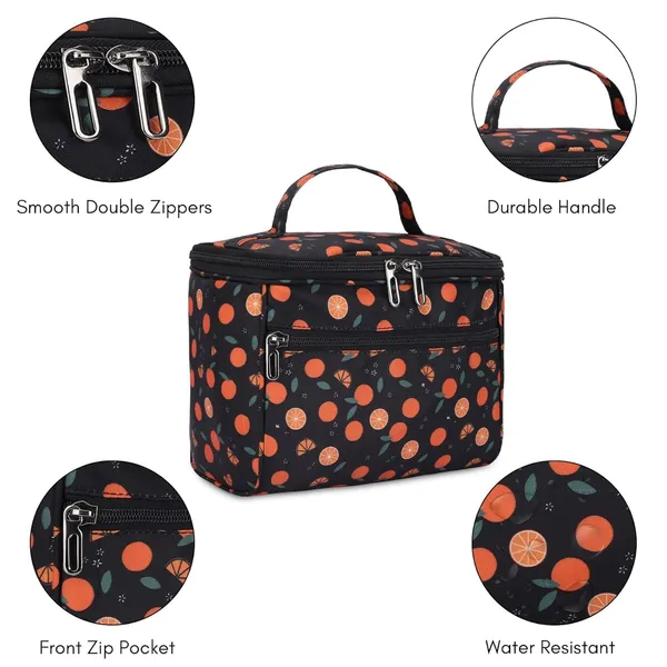 Black_And_Orange_Cotton_Canvas_Tote_Bag_For_Shopping_And_Daily_Carry
