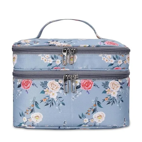 Blue_Polyester_Double_Deck_Bag_For_Carrying_Clothes_And_Travel_Items