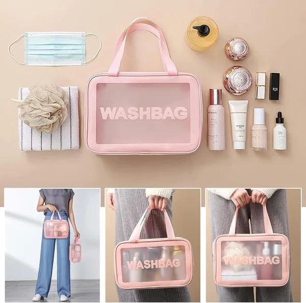 Pink_Pvc_Toiletry_Bag_For_Carrying_Toiletries_And_Travel_Essentials_Pack_Of_3