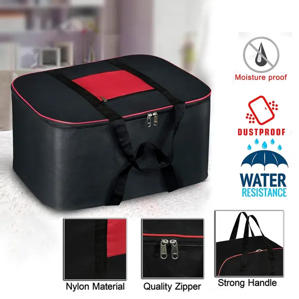 Black_Genuine_Leather_Storage_Bag_For_Storing_Clothes_Under_Bed