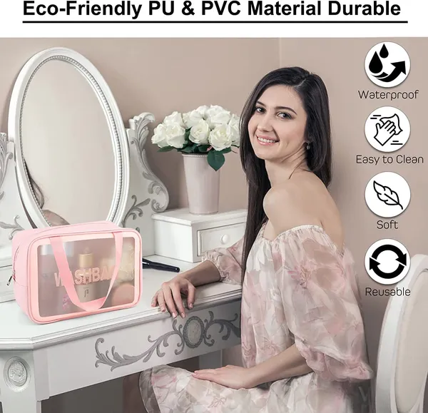 Light_Pink_Pvc_Toiletry_Bag_Set_For_Carrying_Toiletries_And_Travel_Essentials_Pack_Of_2