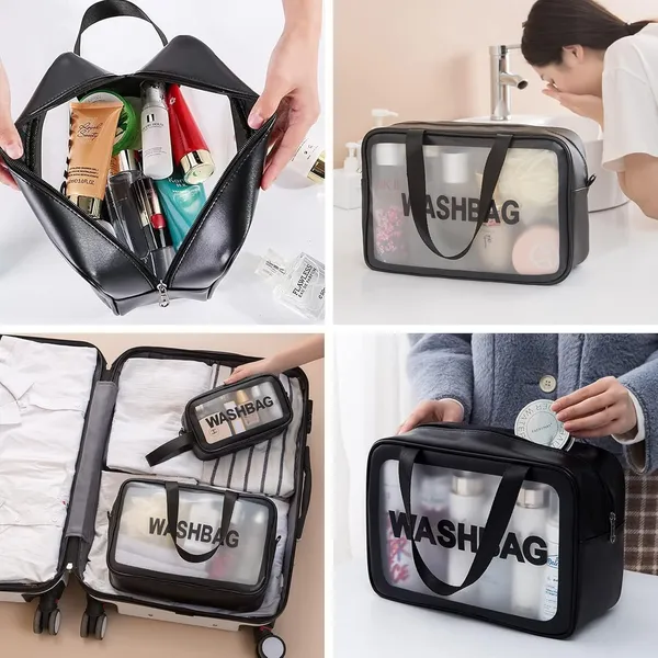 Black_Pvc_Toiletry_Bag_Set_For_Organizing_Toiletries_And_Travel_Items_Pack_Of_3