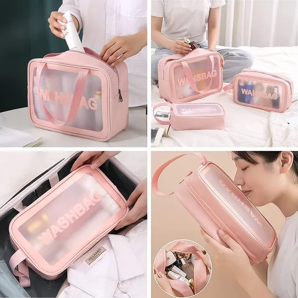 Pink_Nylon_Travel_Toiletry_Bag_For_Carrying_Toiletries_For_Travel_Pack_Of_2